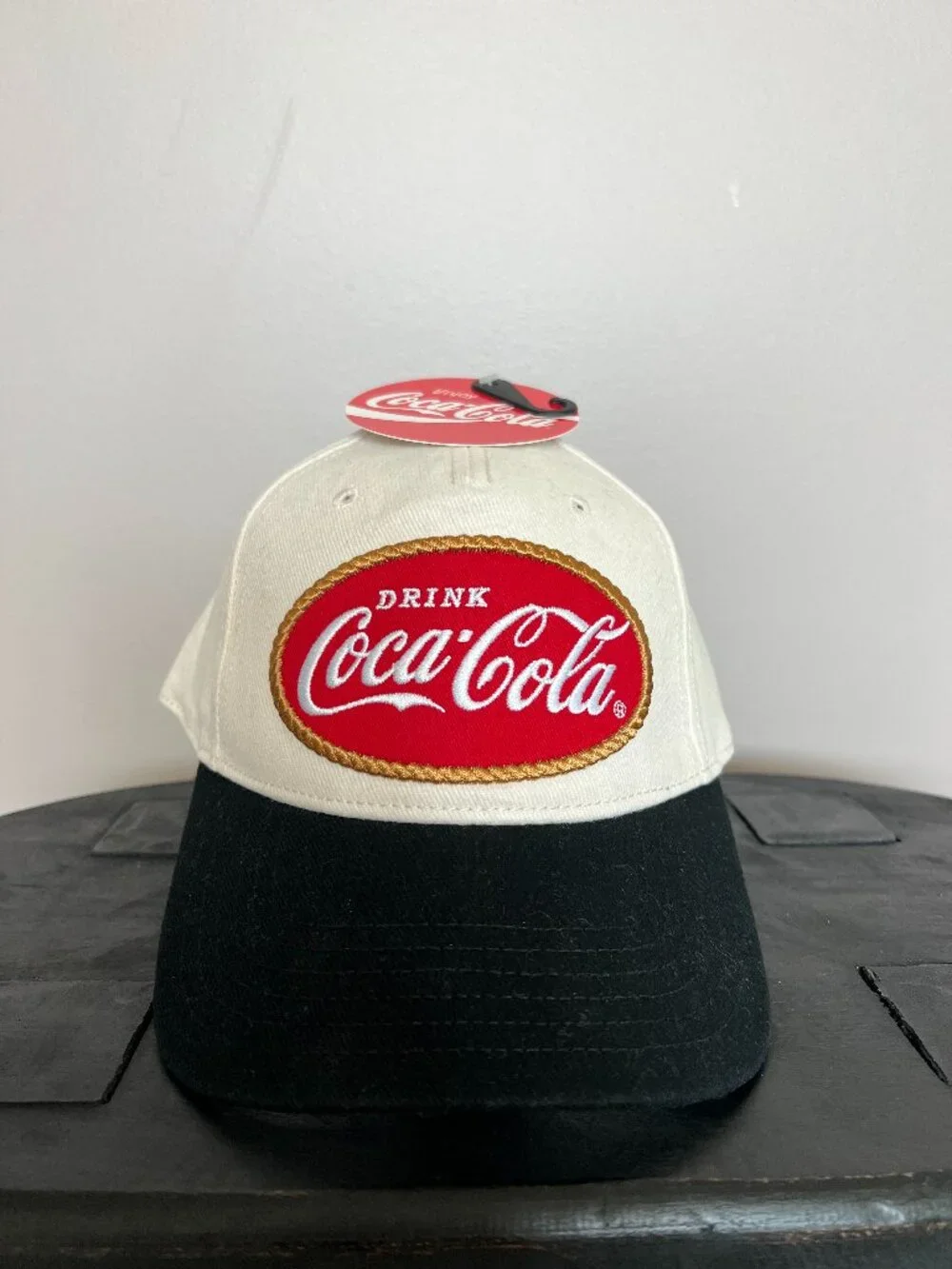 NEW Coca-Cola Drink Logo Snapback Hat Mad Engine NWT